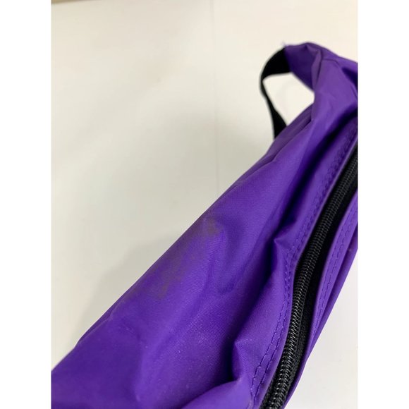 Pacific Sport Fanny Pack Vintage Purple 80s 90s Belt Bag Zipper - Picture 11 of 11